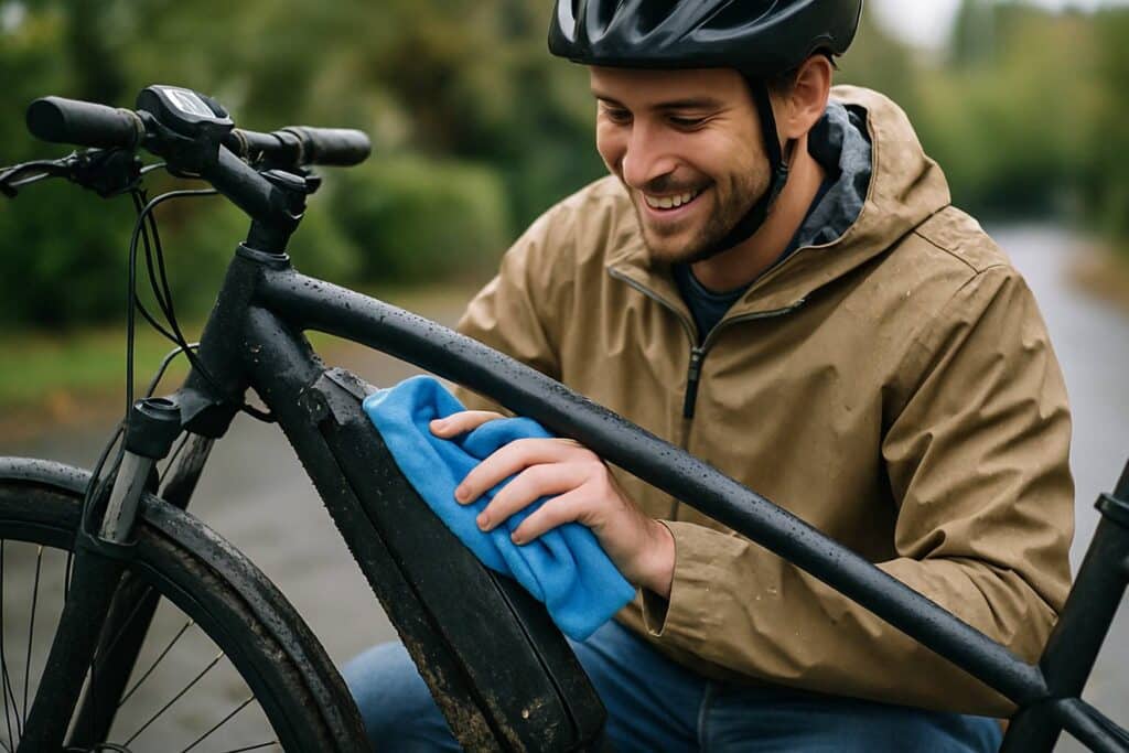 Comment nettoyer et entretenir son vélo électrique après une sortie sous la pluie