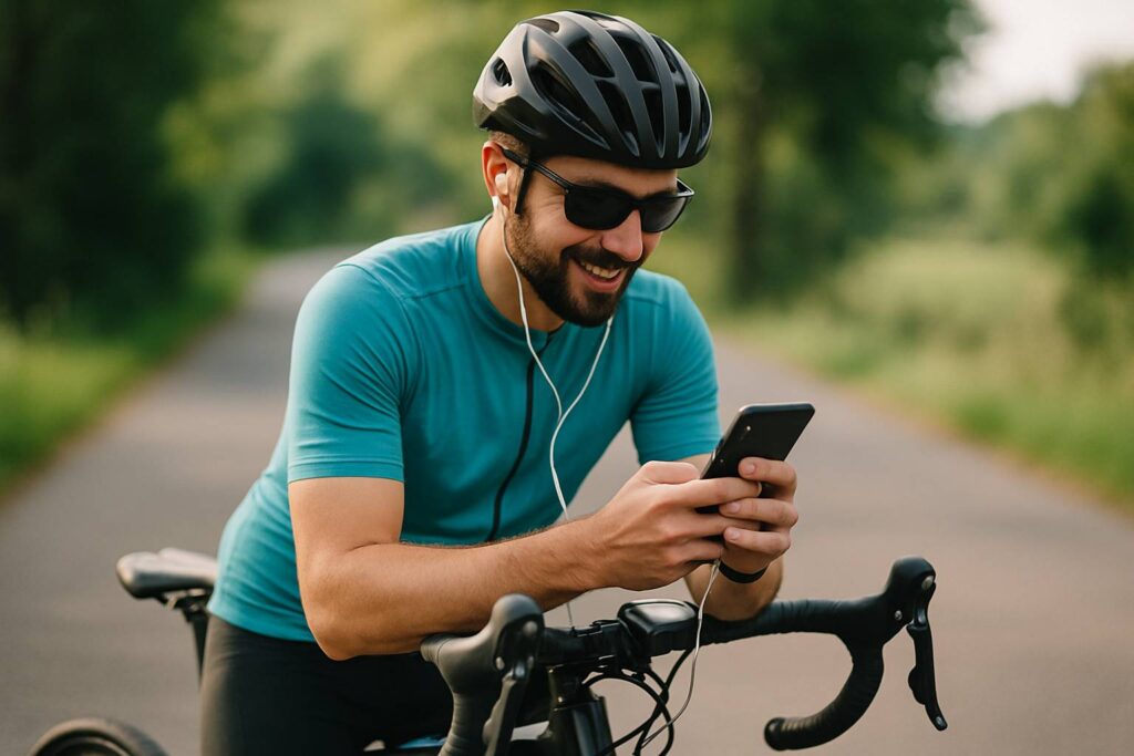 Les meilleures applis pour cyclistes : gps, suivi de performance et sécurité