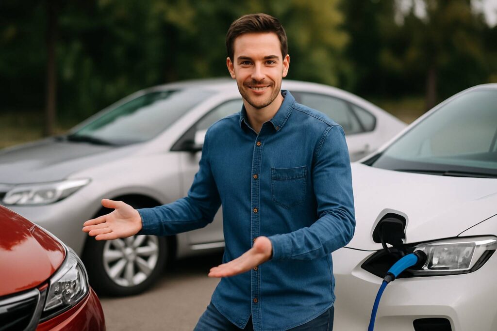 Comparatif : essence, hybride ou électrique ?