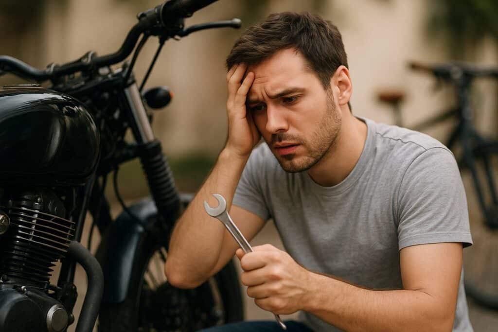 Les 5 erreurs fatales à éviter quand on répare sa moto ou son vélo soi-même