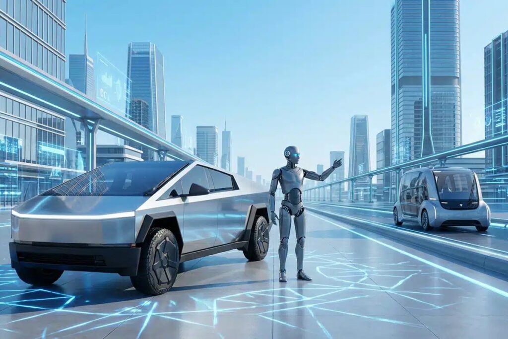 Stratégie Tesla : l'évolution vers l'IA et les robots