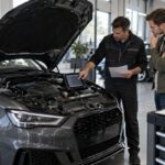 Diagnostic automobile en atelier